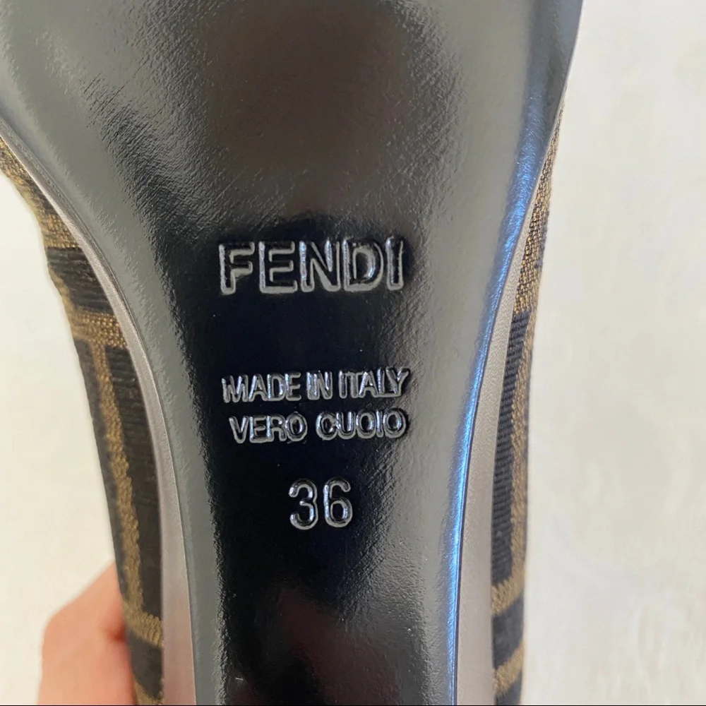 Fendi 5” heels