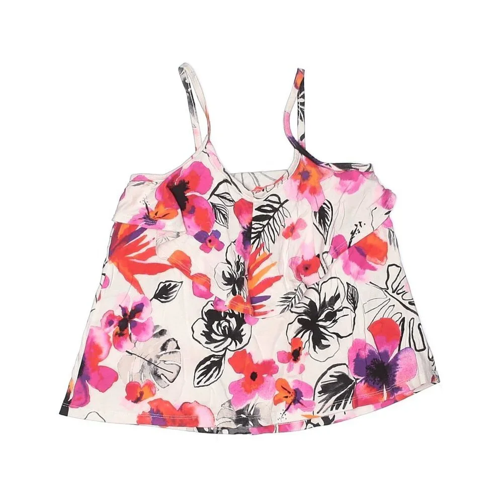Gymboree Floral Sleeveless Tank Top Size 7