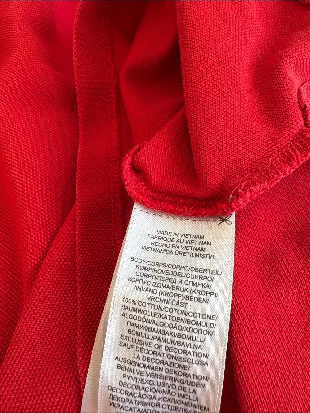 Kids Ralph Lauren Red Polo Shirt