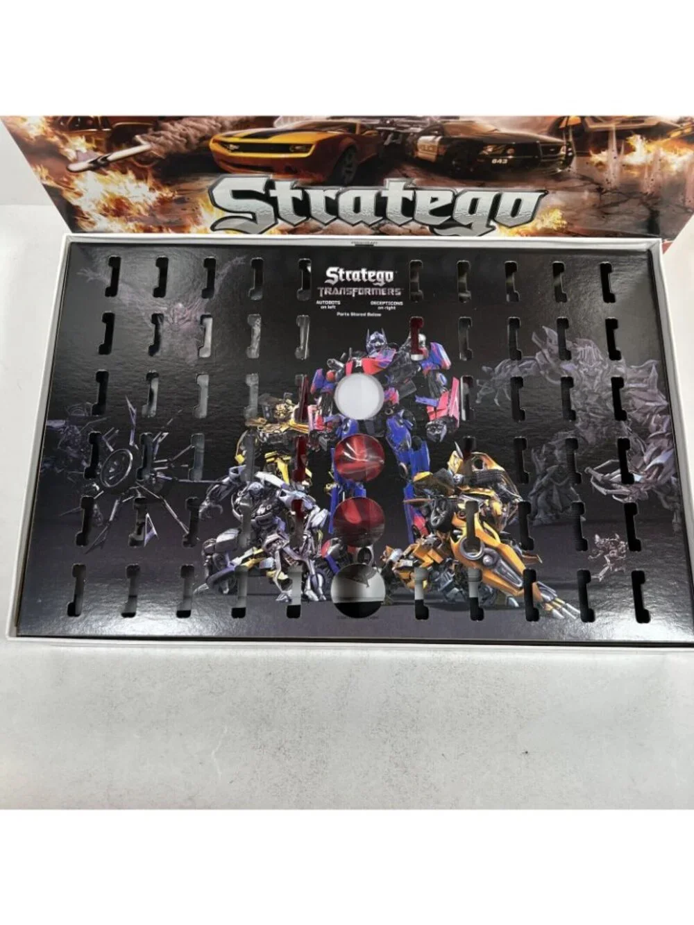 Milton Bradley stratego transformers