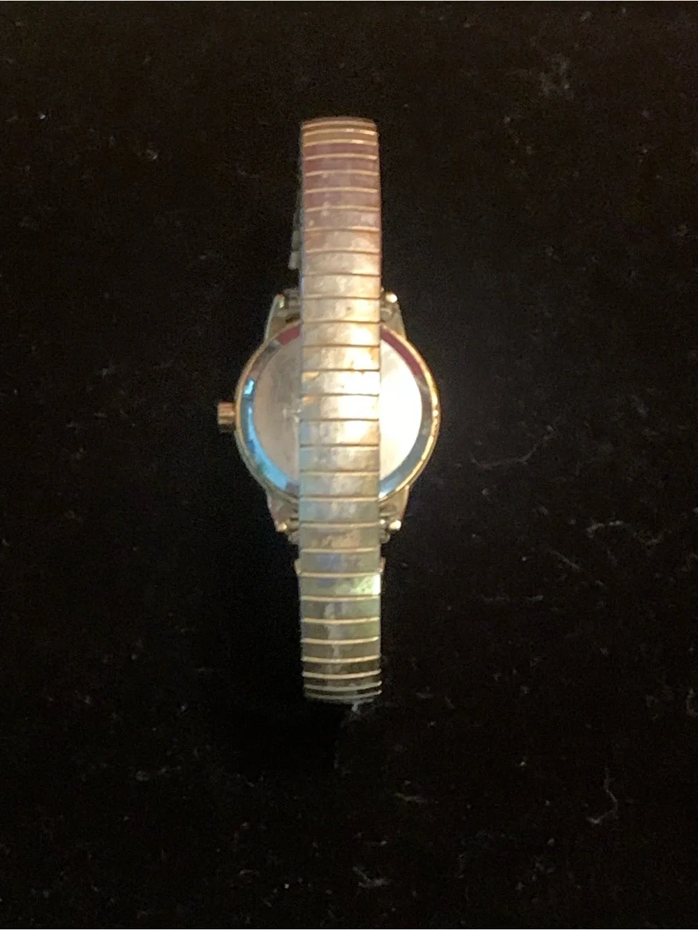Vintage Timex Indiglo WR 30M ladies' gold-tone watch