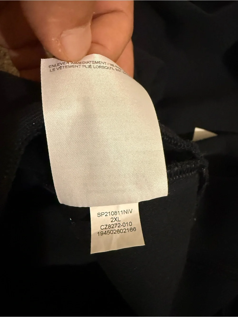 Jordan black pullover