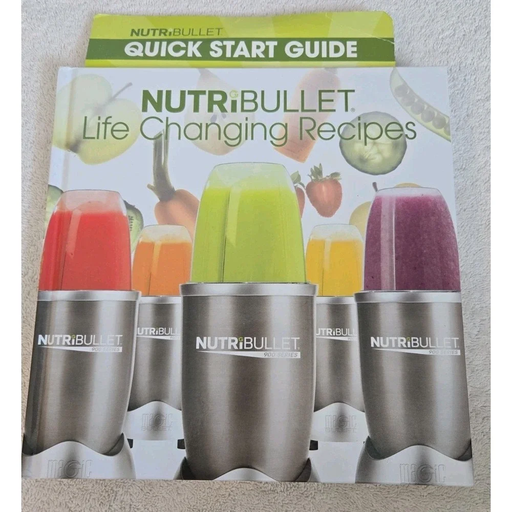 Nutribullet:‎ Life Changing Recipes Hardcover Book / CMW