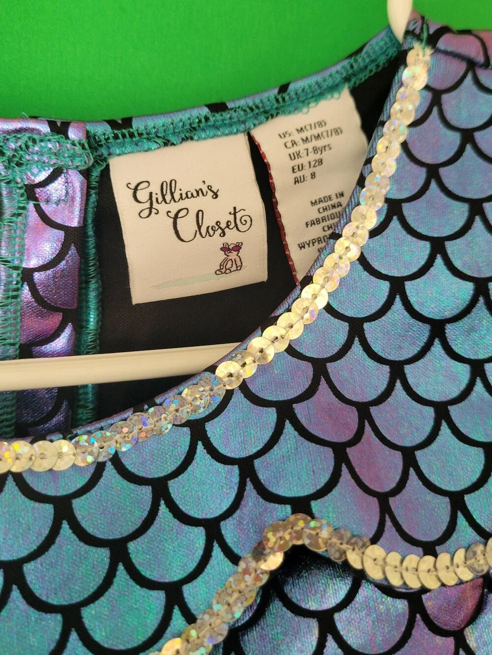 Gillians Closet sparkly purple