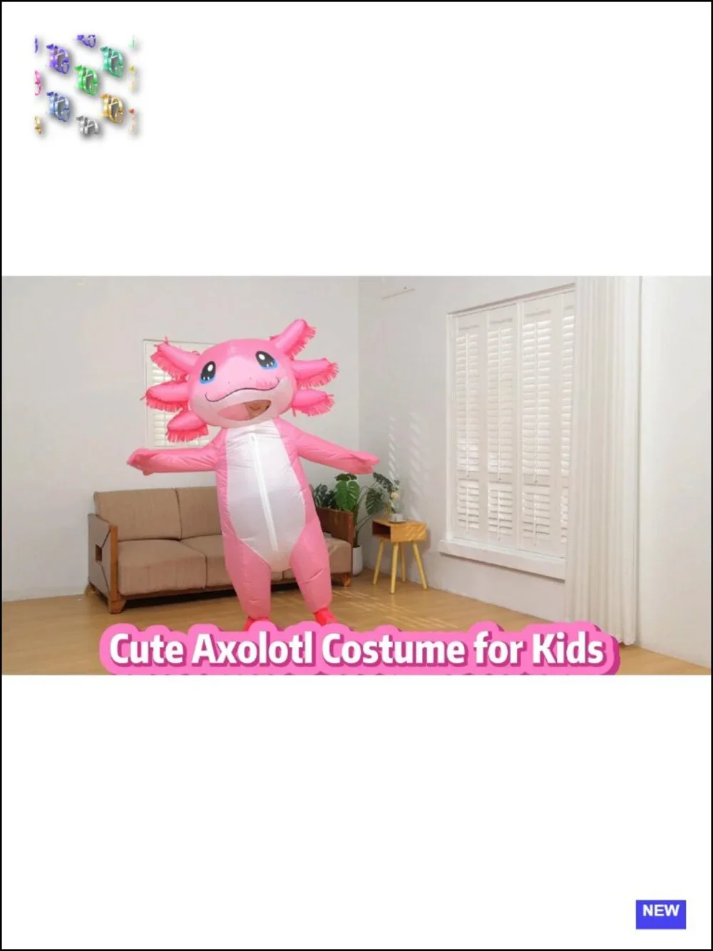 N/A inflatable axolotl