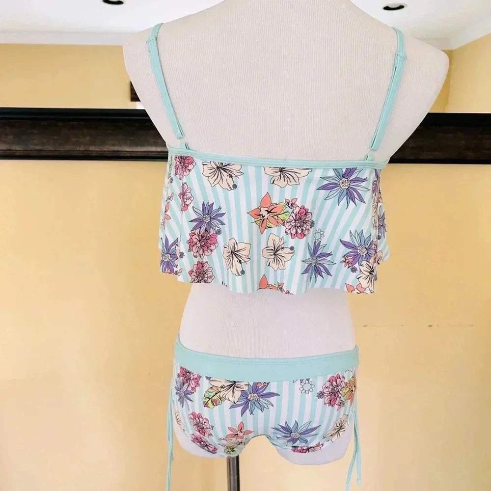 Limeapple girls striped