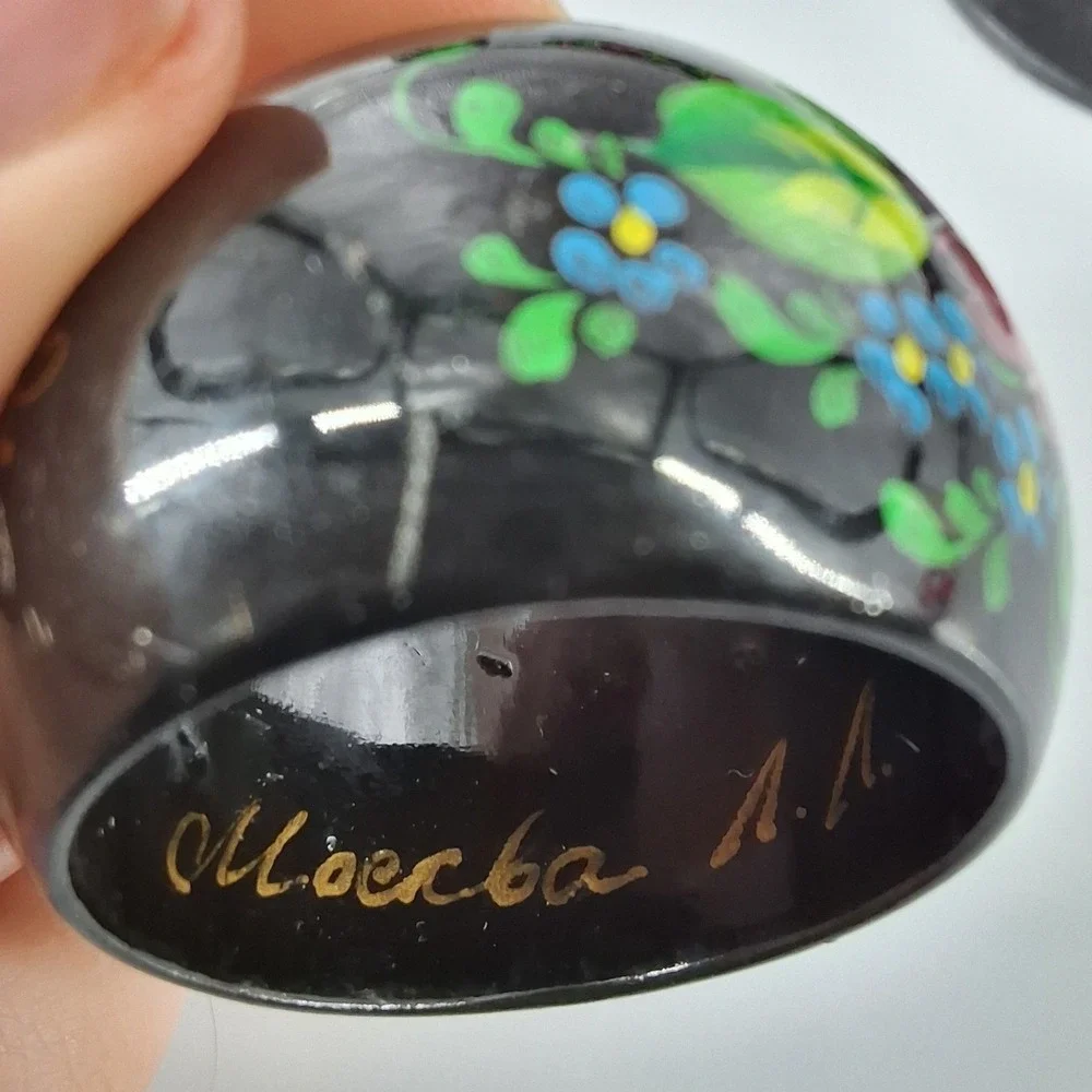 Handmade hand painted