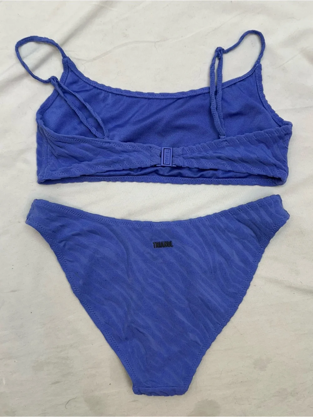 triangl swimwear vibrant purple