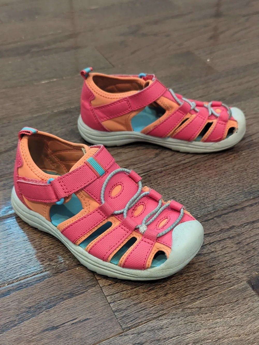 Bullfrog Water Sandals Pink Girls Size 11‎