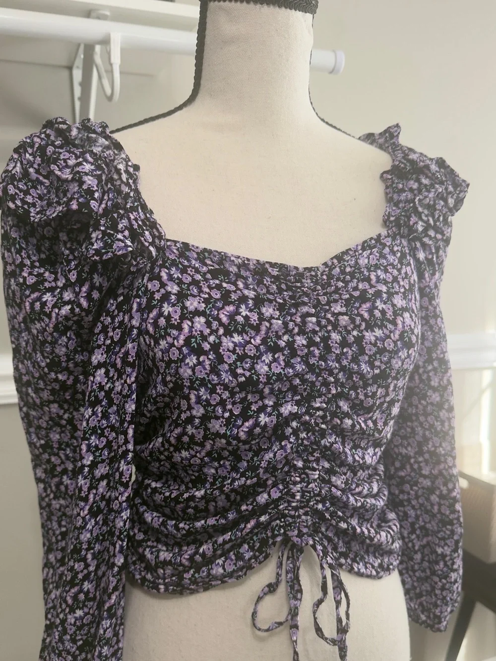 Zara cropped top