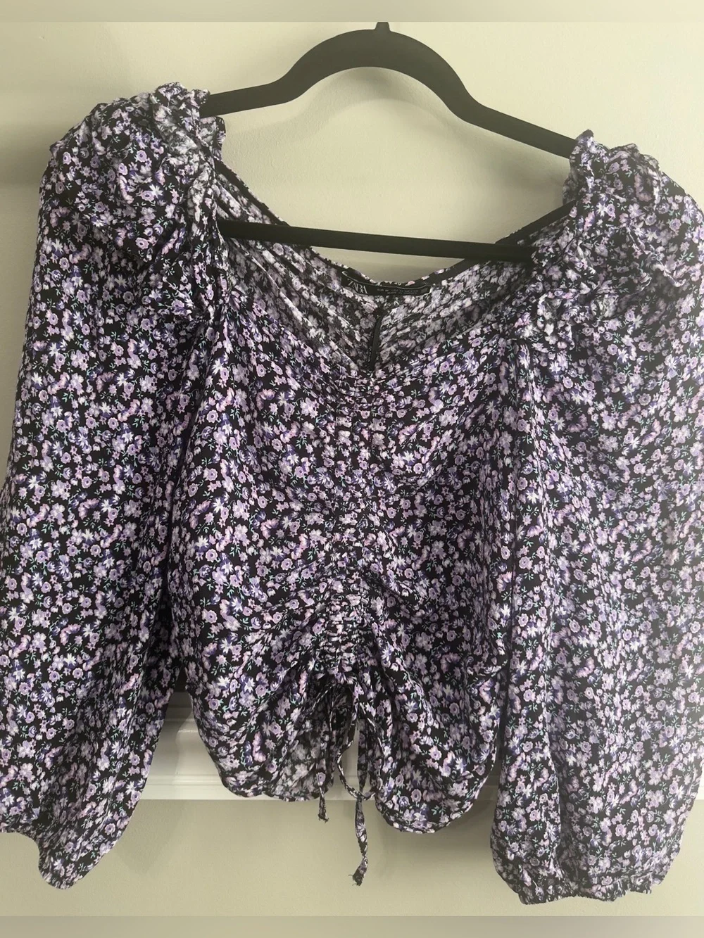 Zara cropped top