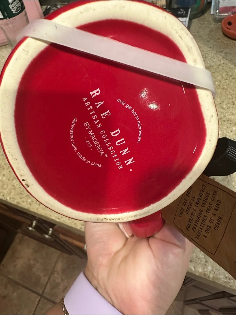 Rae Dunn bright red