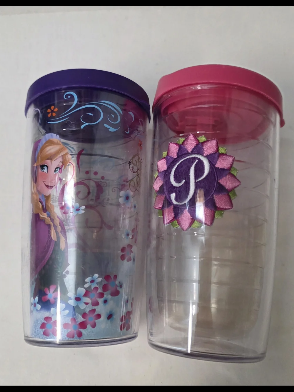 Pink and Purple Insulated Party Tumbler Set - Branded