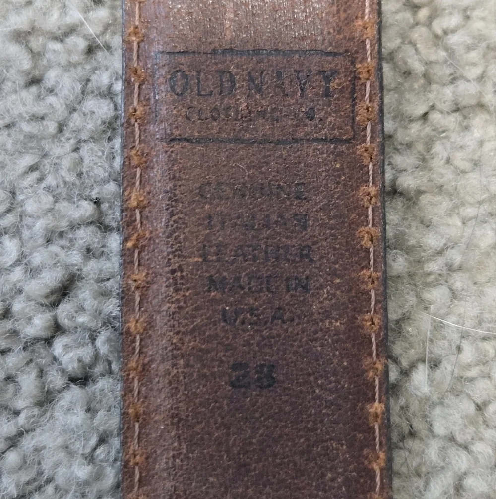 Old Navy buckle business professional