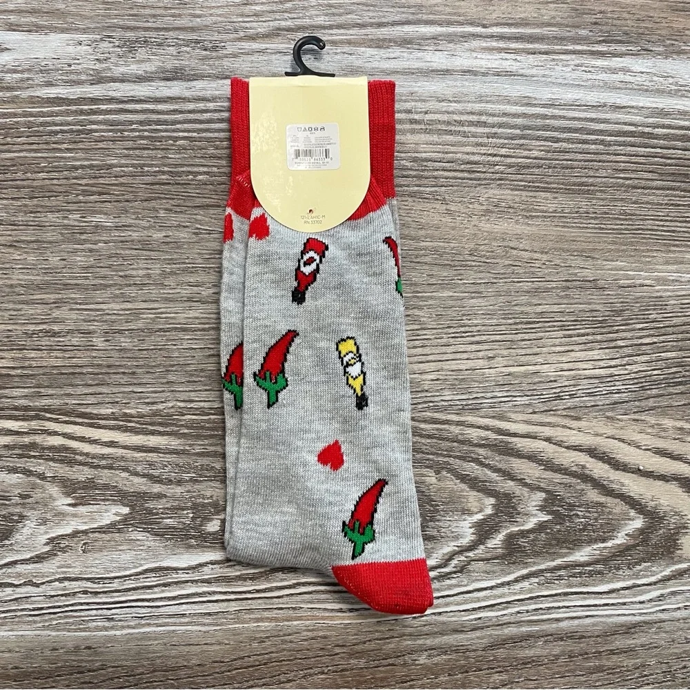 Socktopia gray novelty