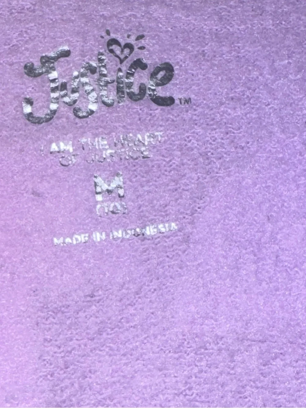Justice Sport Girls Colorblock Pullover Hoodie Purple Gray Size M 10