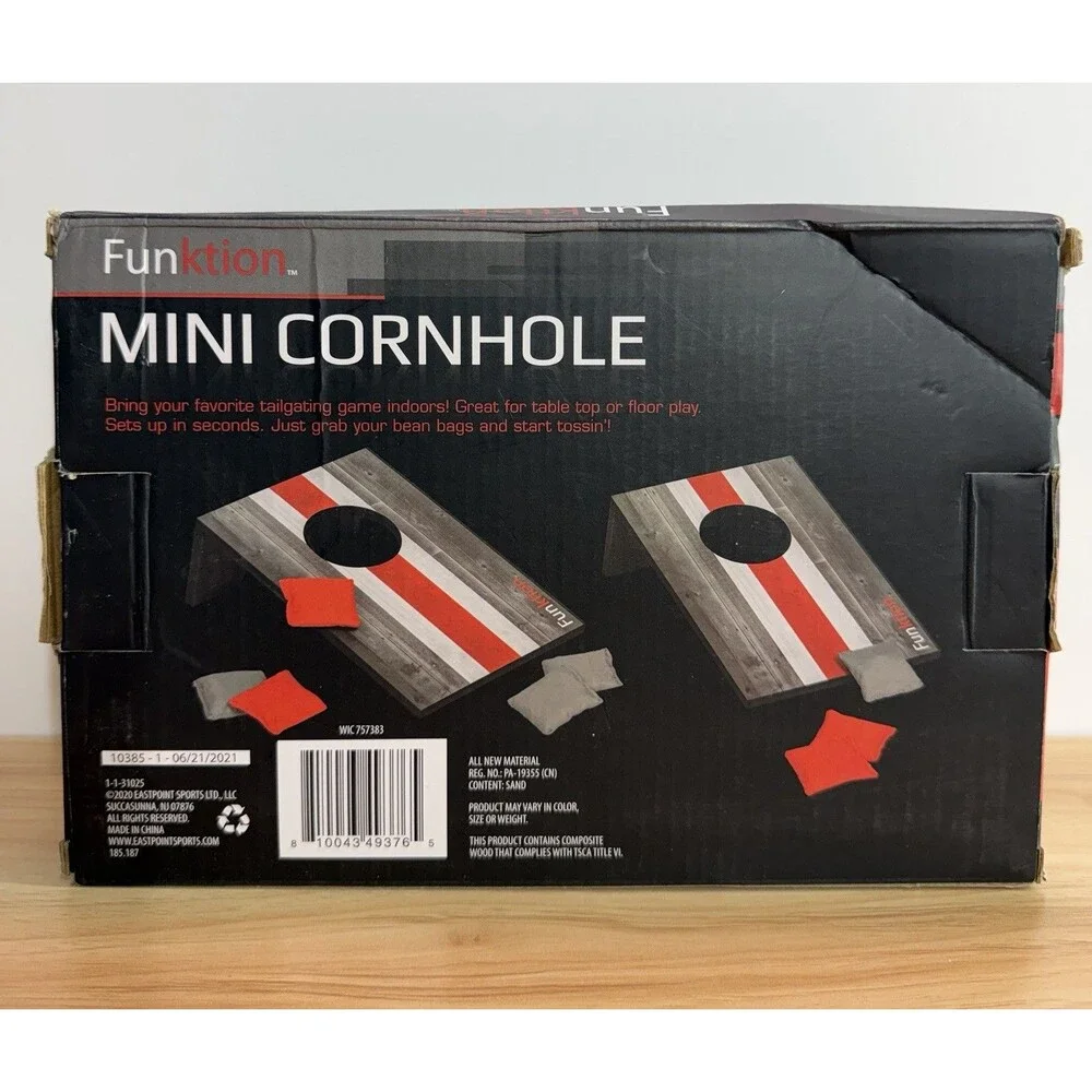 Funktion desktop cornhole