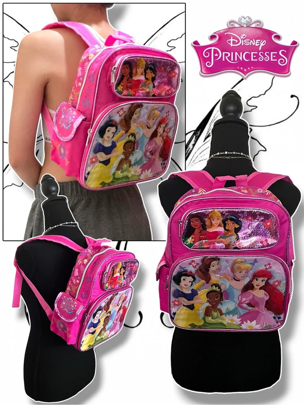 Disney bright pink