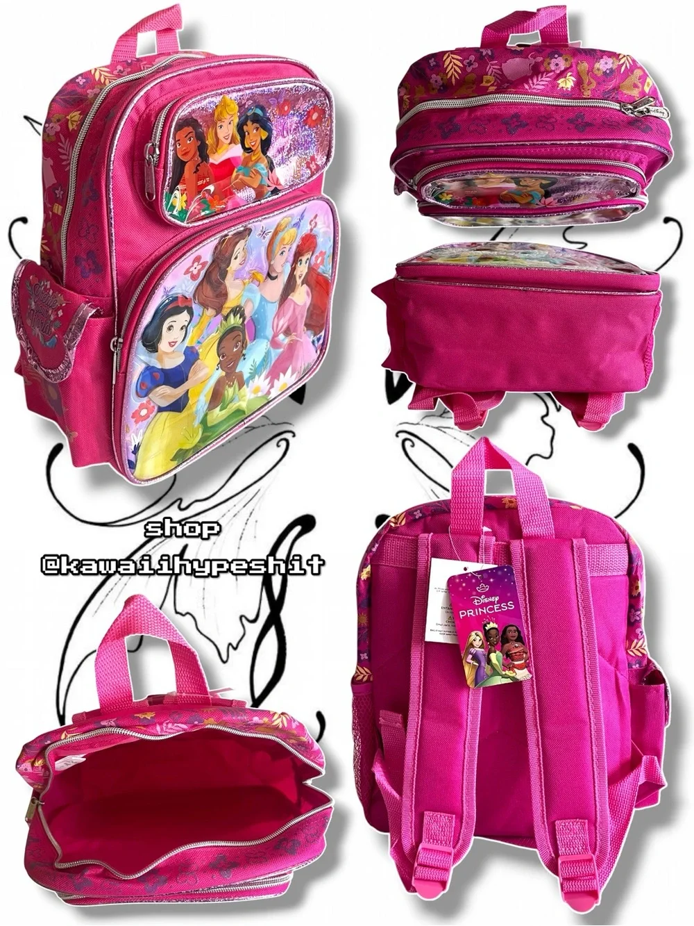Disney bright pink