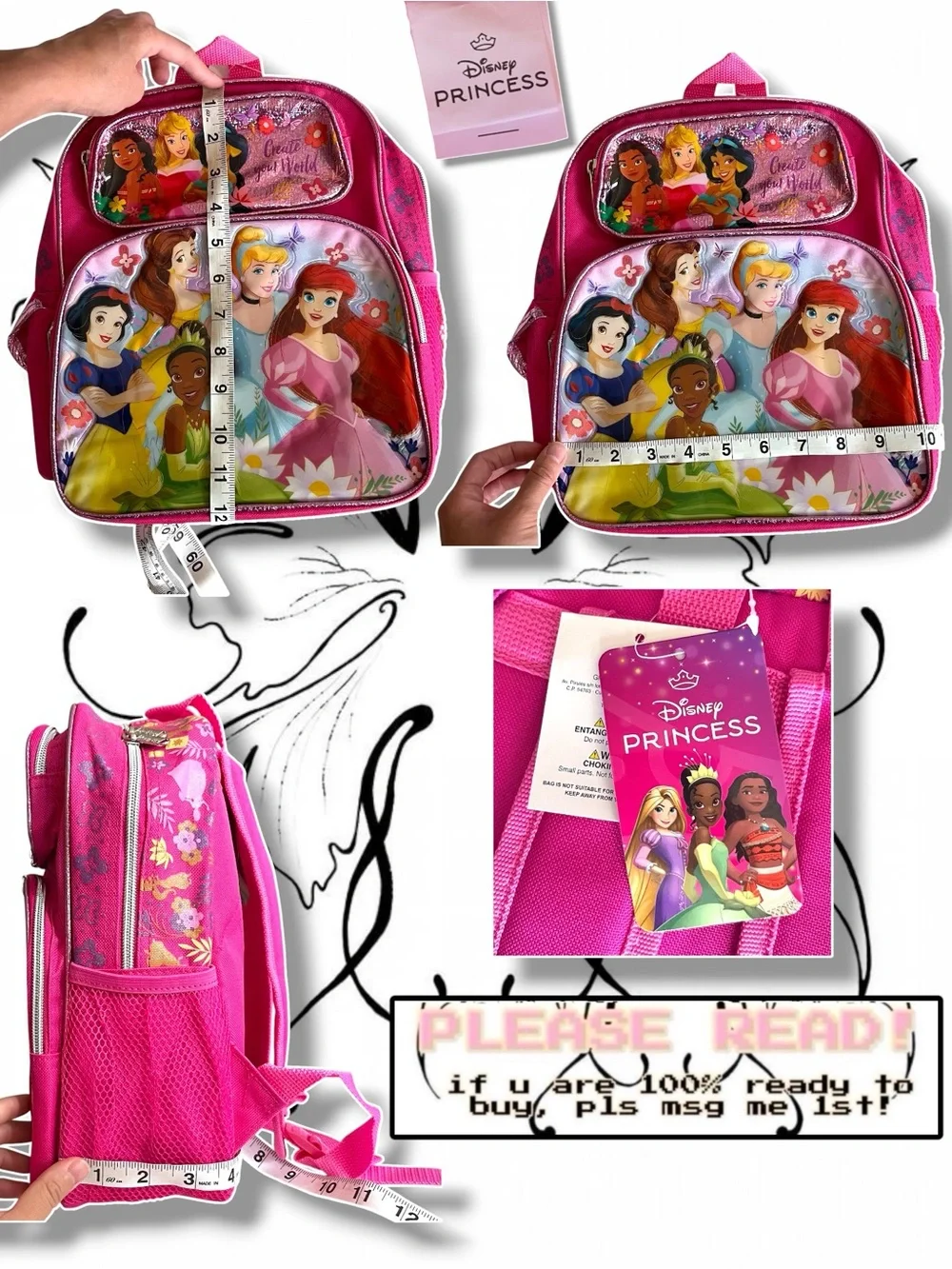 Disney bright pink