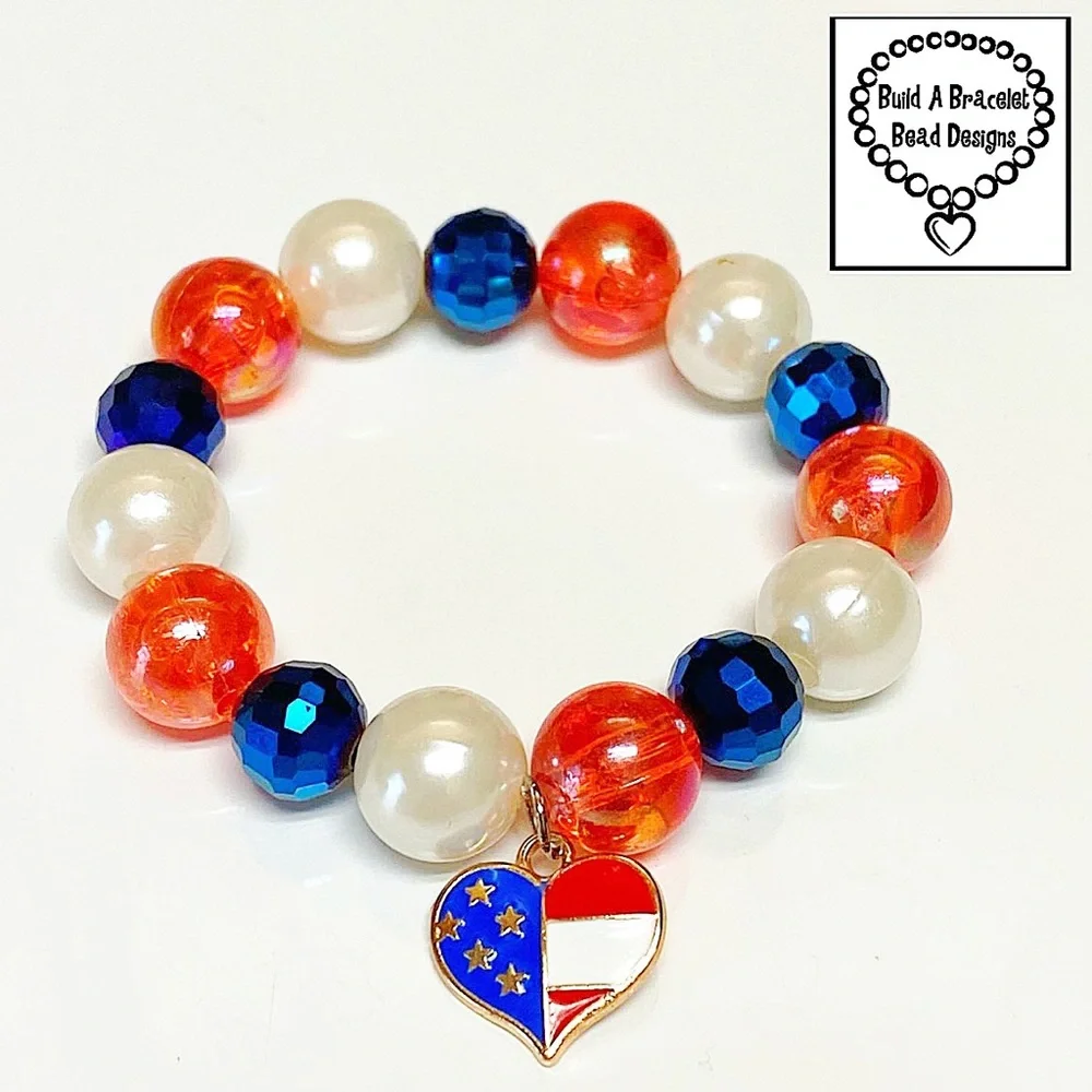 Handmade girls patriotic