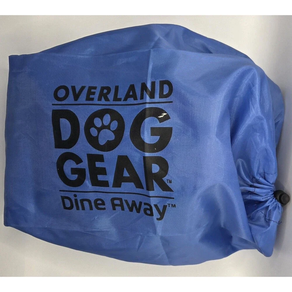 Overland Dog Gear Dine Away Kit 7 Pc Sm to Med Dog Pet Travel Essential Mobile