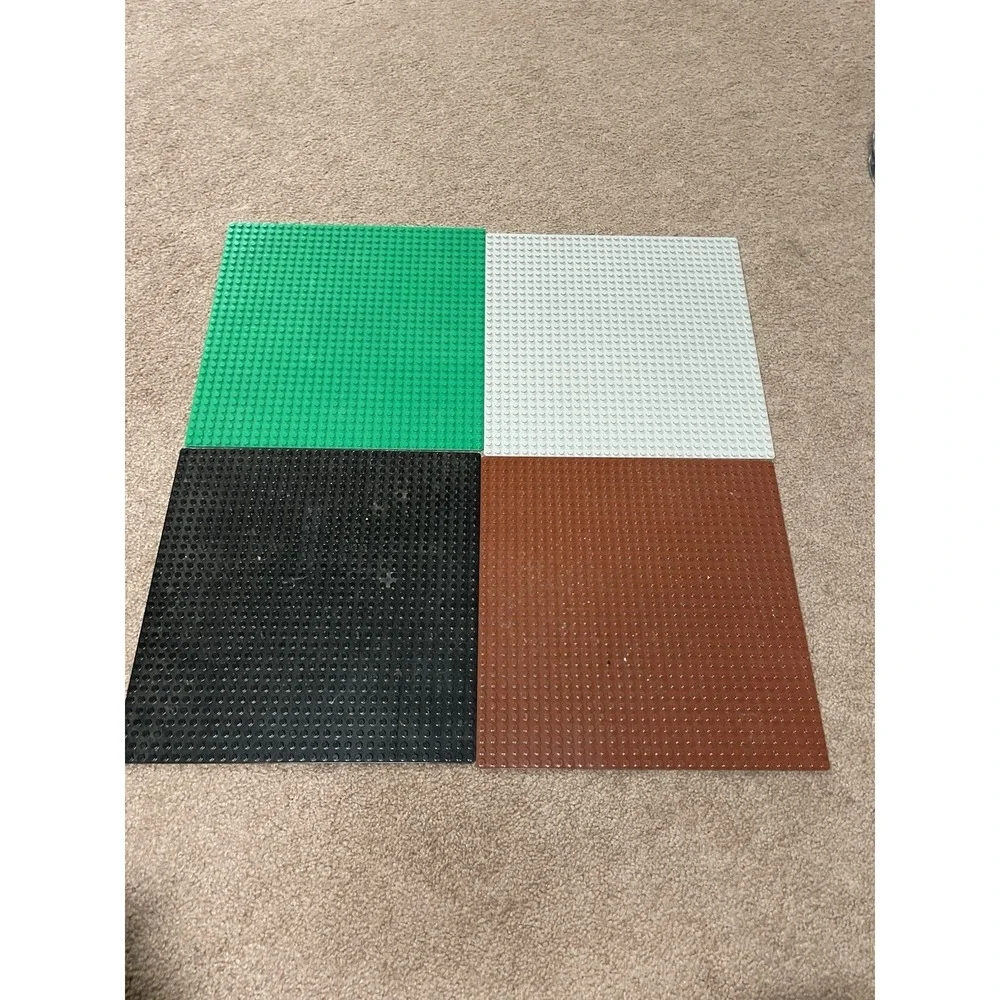 Set of 4 LEGO COMPATIBLE Heavy Duty Base Plates 10