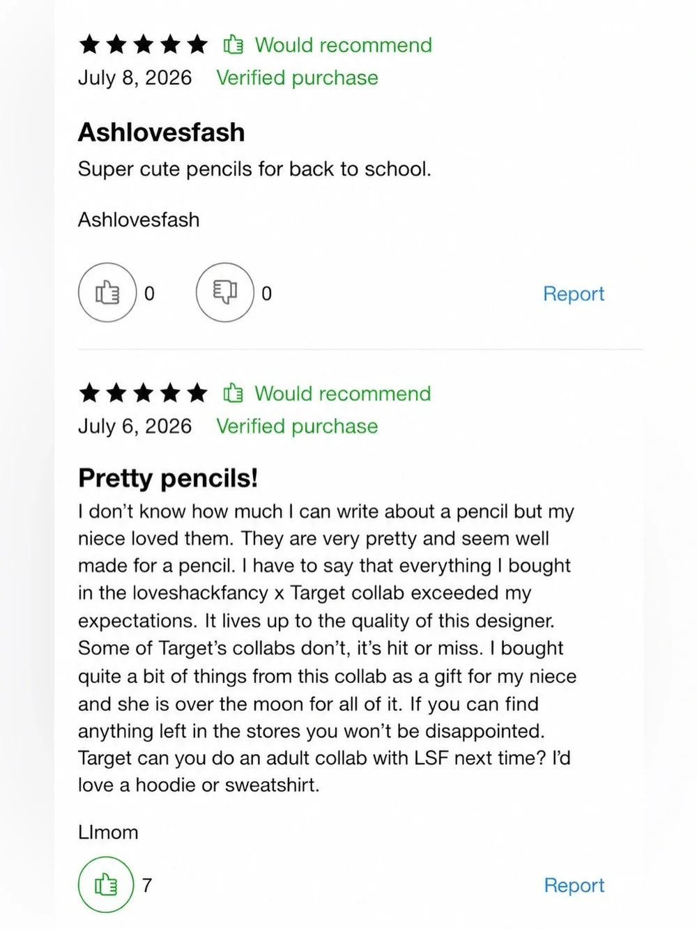 LoveShackFancy target yoobi
