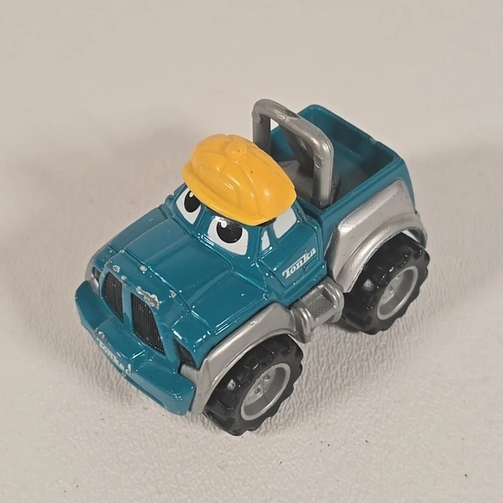 2000 Tonka Lil' Chuck & Friends Diecast Teal Pickup Workin' Chuck 2.5