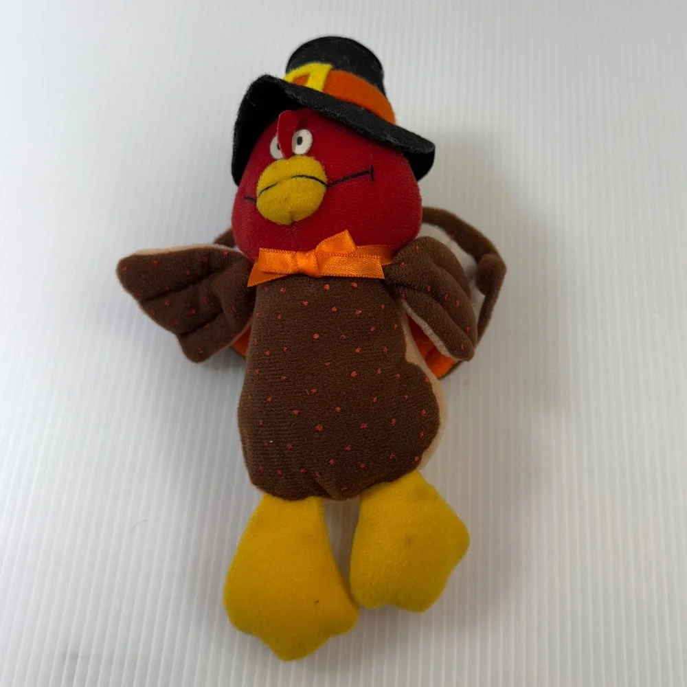 Russ Berrie Turkey Holiday Farm Stuffed Animal Plush Toy 8