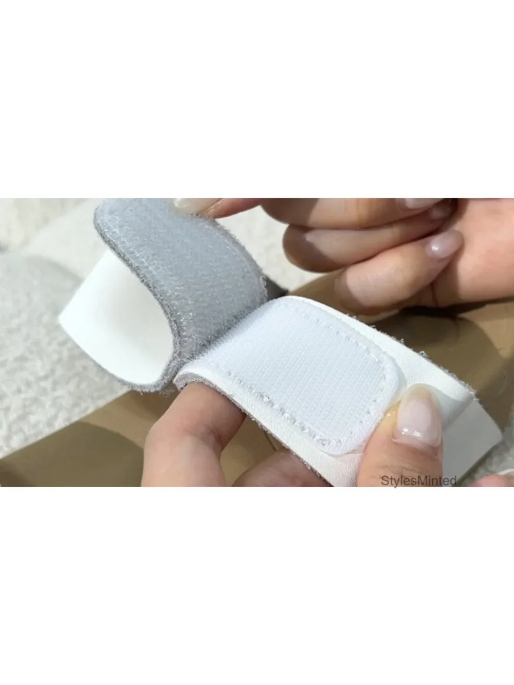 Genuine Leather Platform Slide Sandals Women Non-Slip