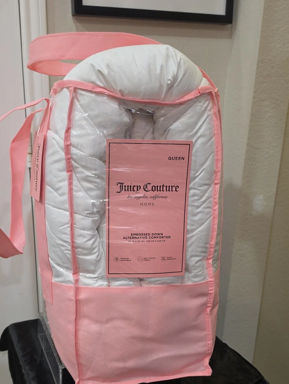 Juicy Couture plush quilted