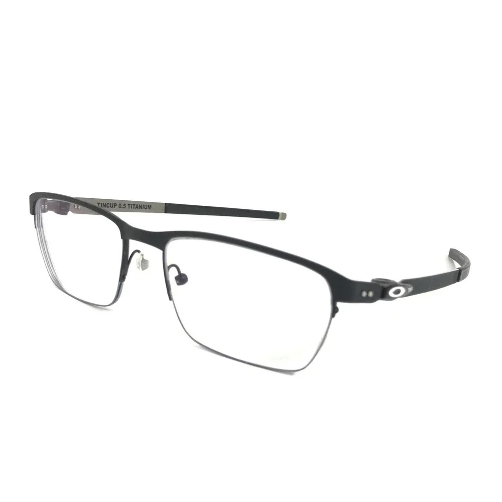 Oakley Eyeglasses Frames Tincup 0.5 Titanium OX5099-0153 Powder Coal 53-18-135