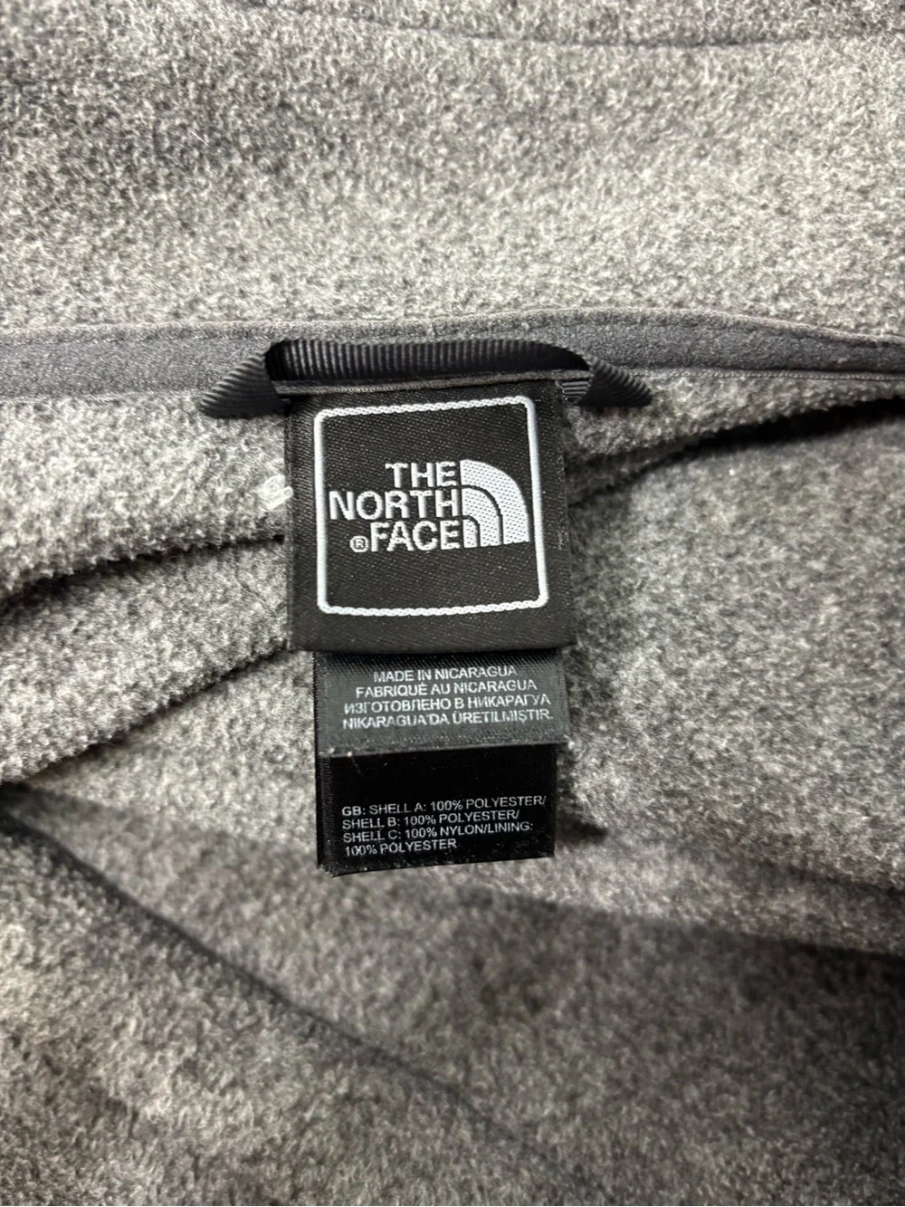 The North Face lightweight fleece