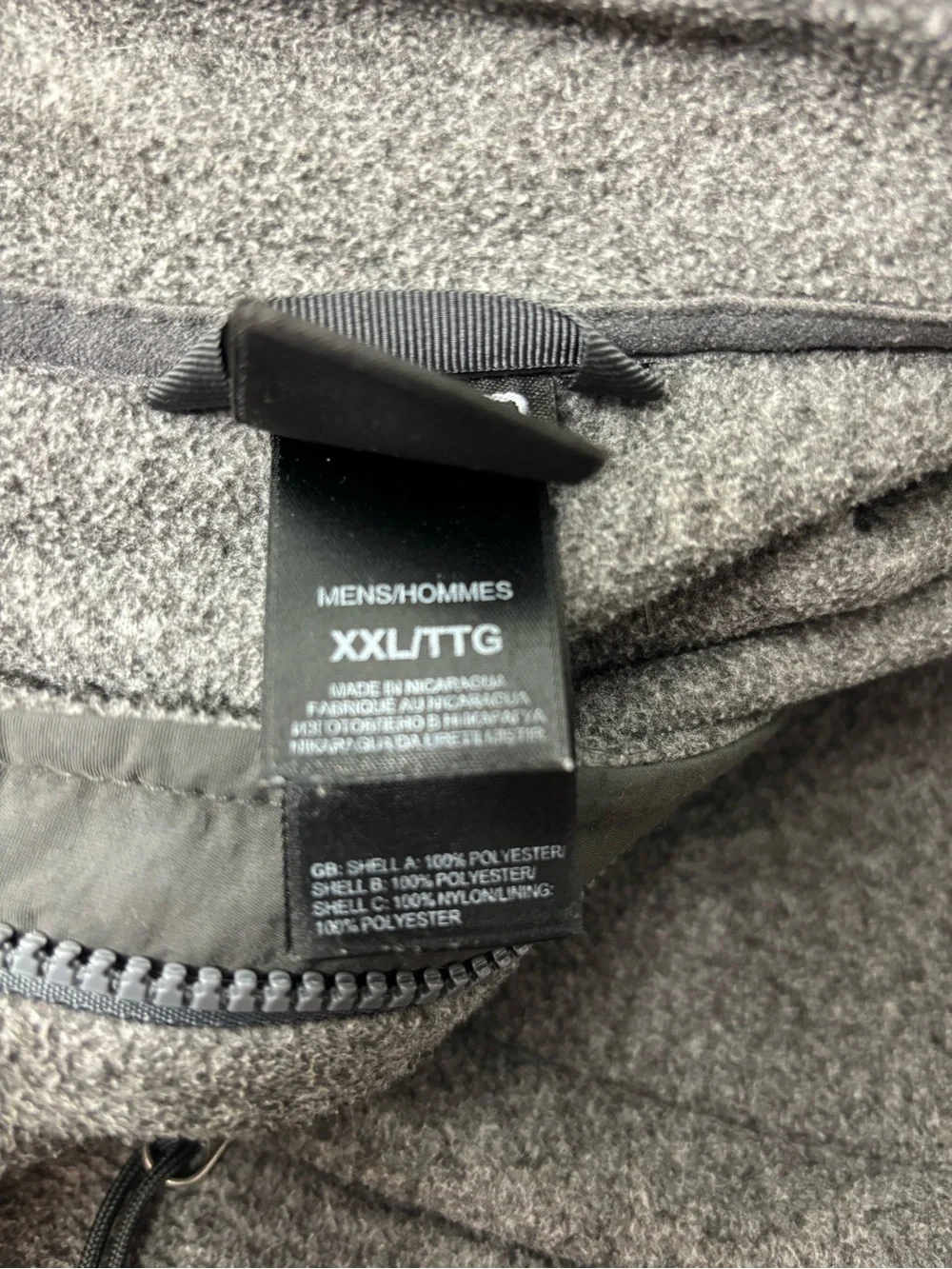 The North Face lightweight fleece