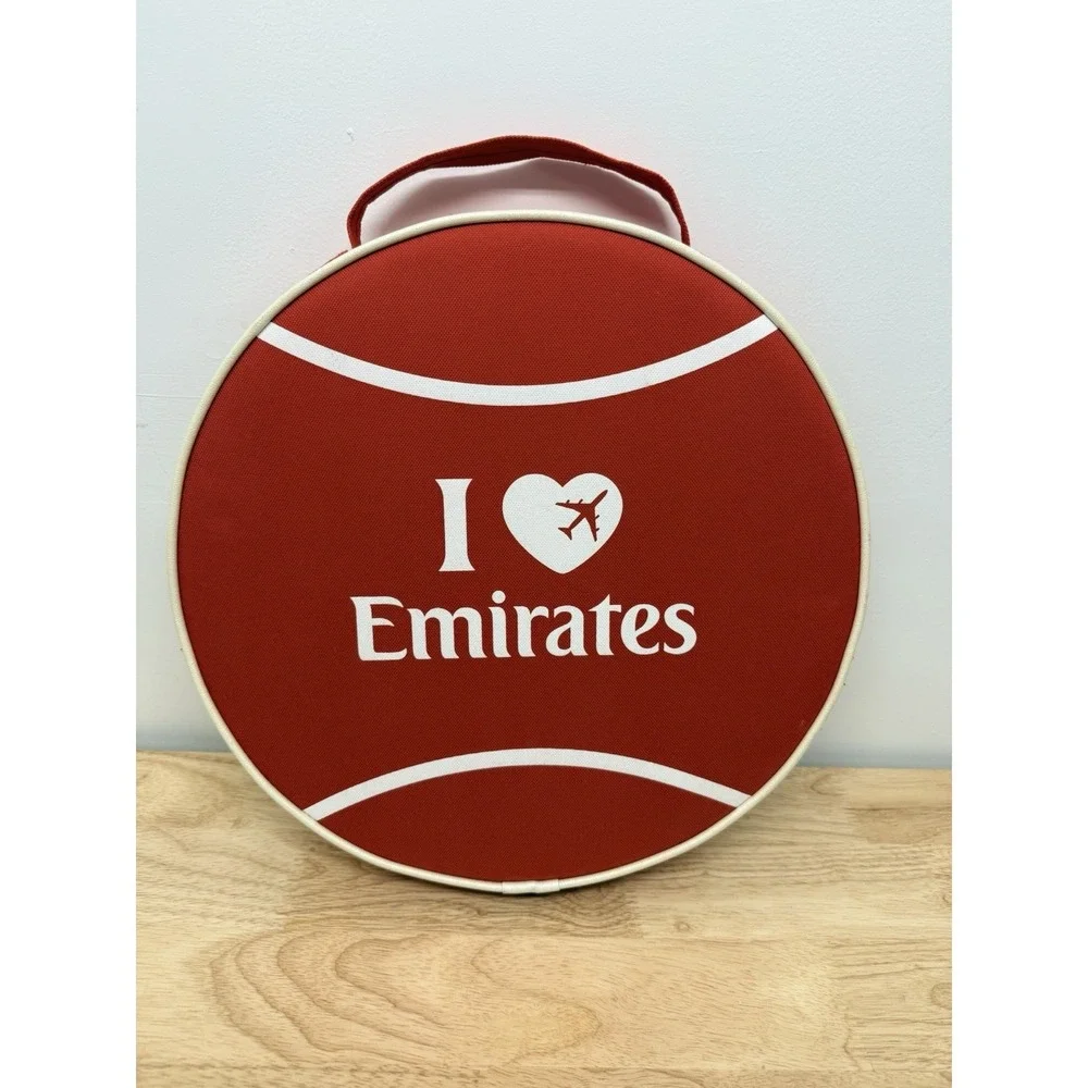 I Love Emirates Red White Stadium Seat Cushion With Handle,‎ Washable #64