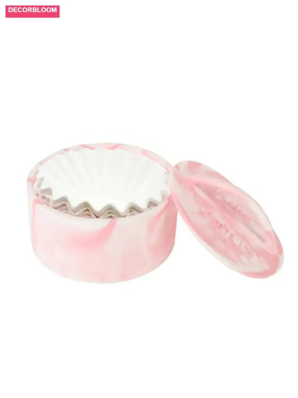 Coffee Filter Holder with Lid, Large Capacity Storage Dispenser for Counter,