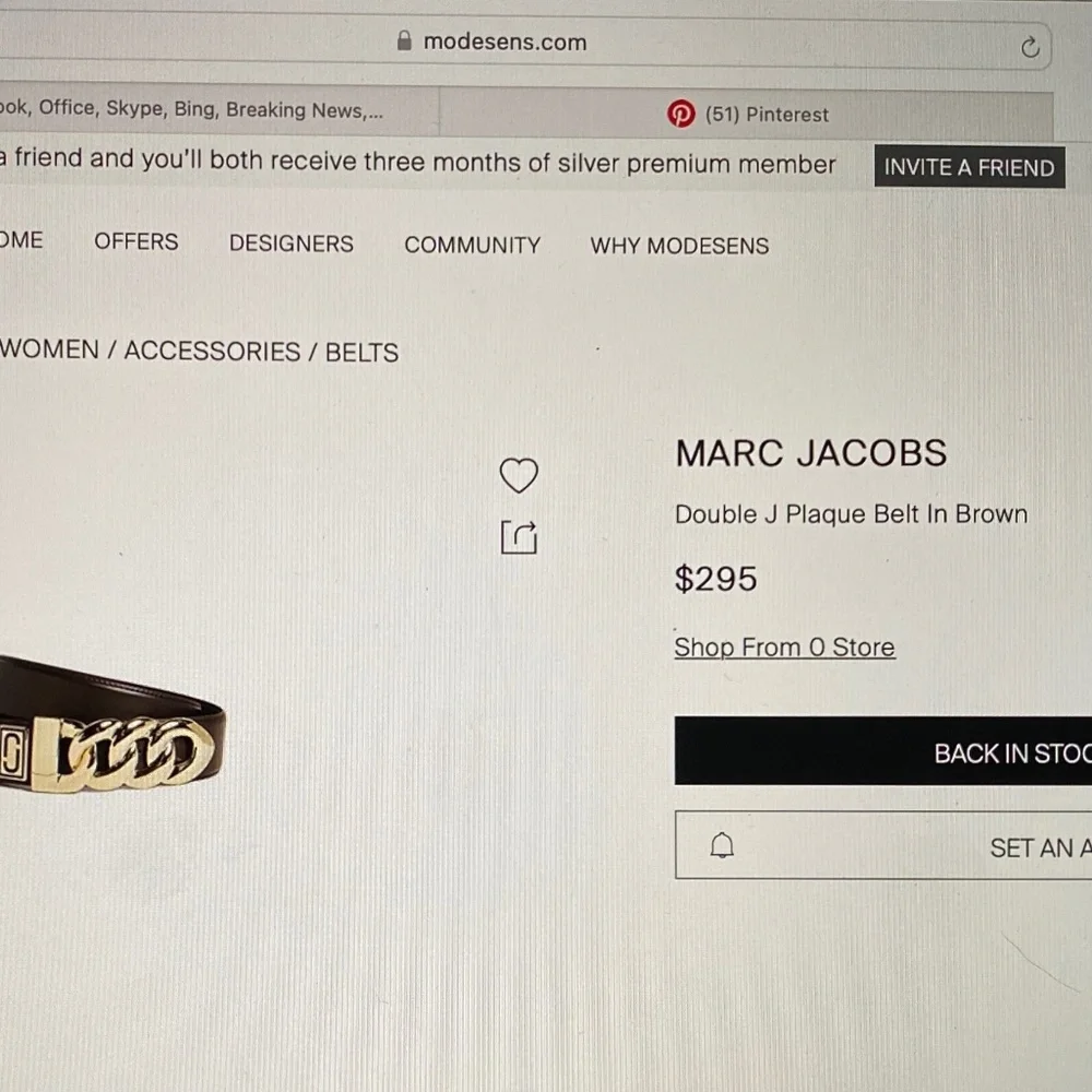 Marc Jacobs new tags