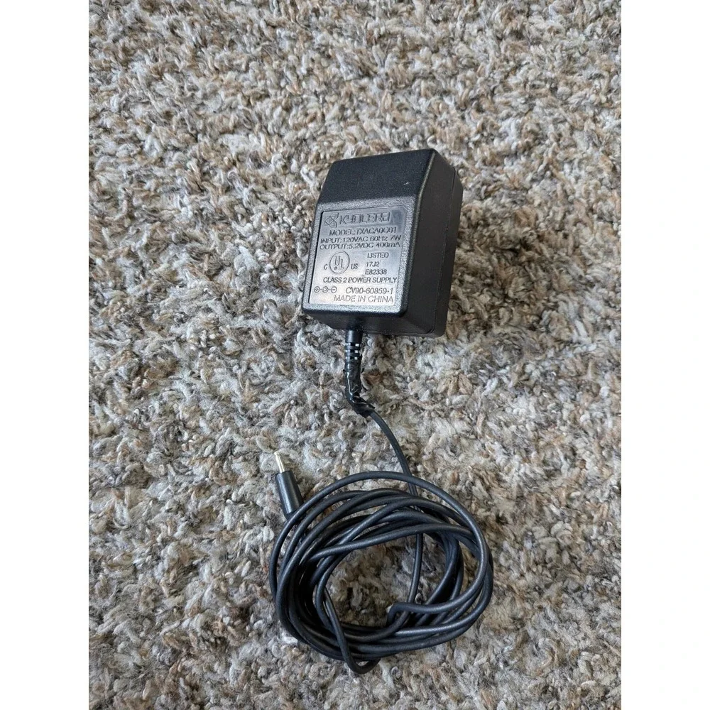 Kyocera TXACA0C01 Power Supply 5.2V DC 400mA Pre-Owned Untested‎ Adapter
