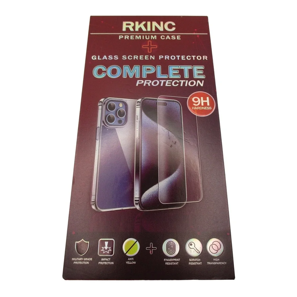 RKINC Samsung Galaxy A32 5G Case Clear Shockproof Military Grade 3 Screen Guards