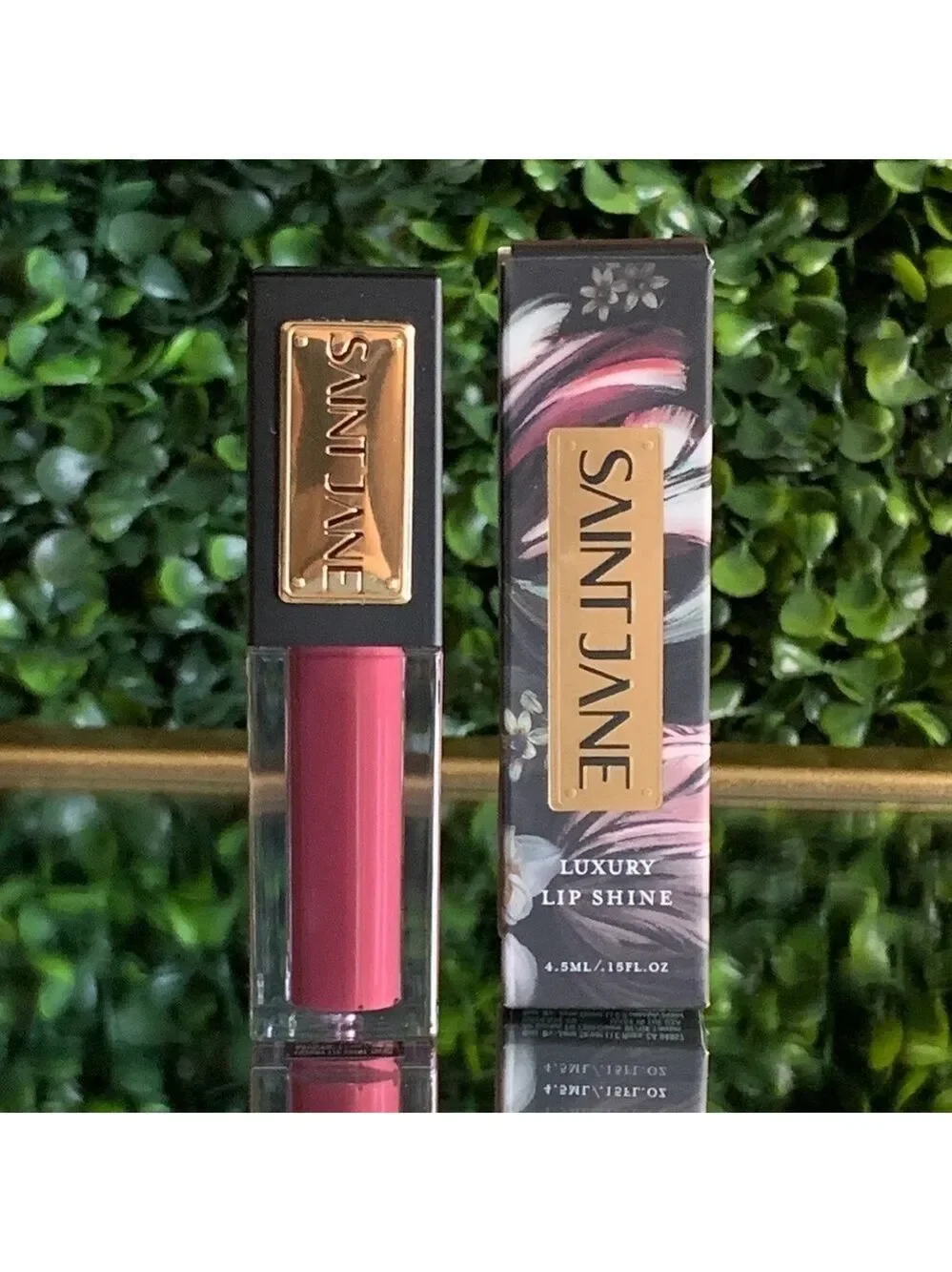 Saint Jane MYSTIC Luxury Lip Shine Oil | NEW | Lip Oil Deep Rich Wine