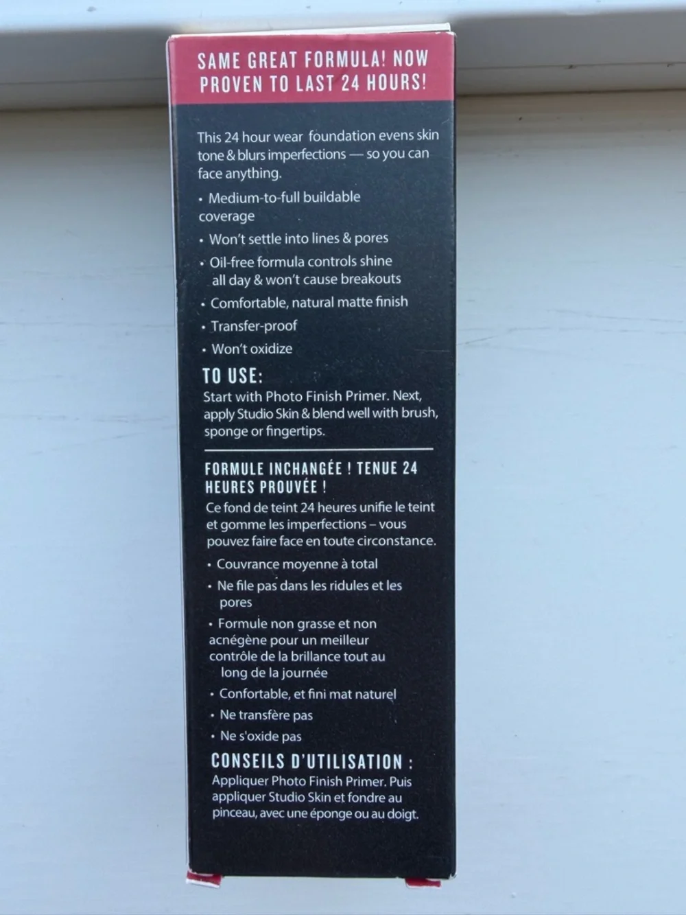 Smashbox never tested