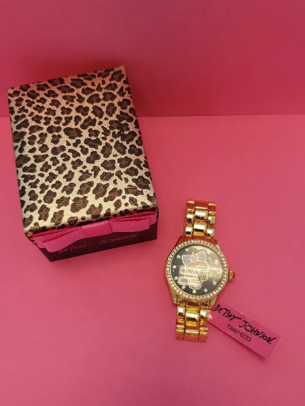 Betsey Johnson gold tone