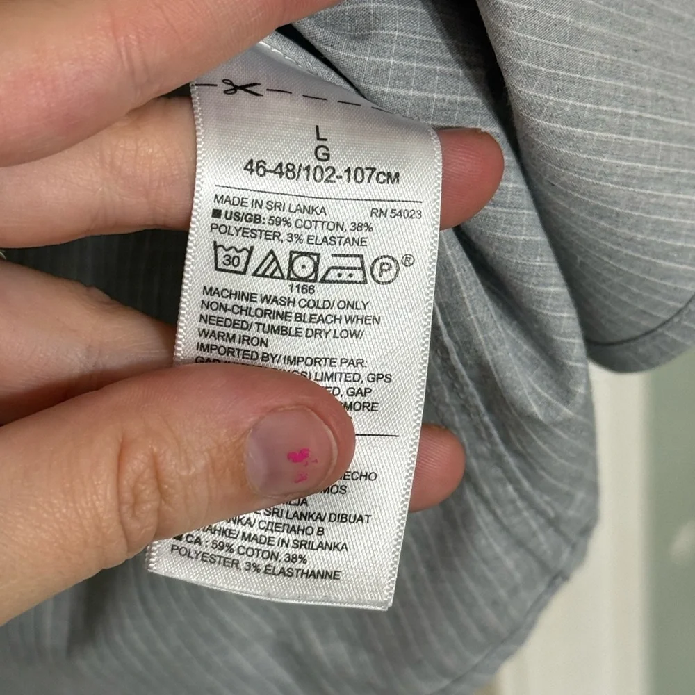 Banana Republic down material