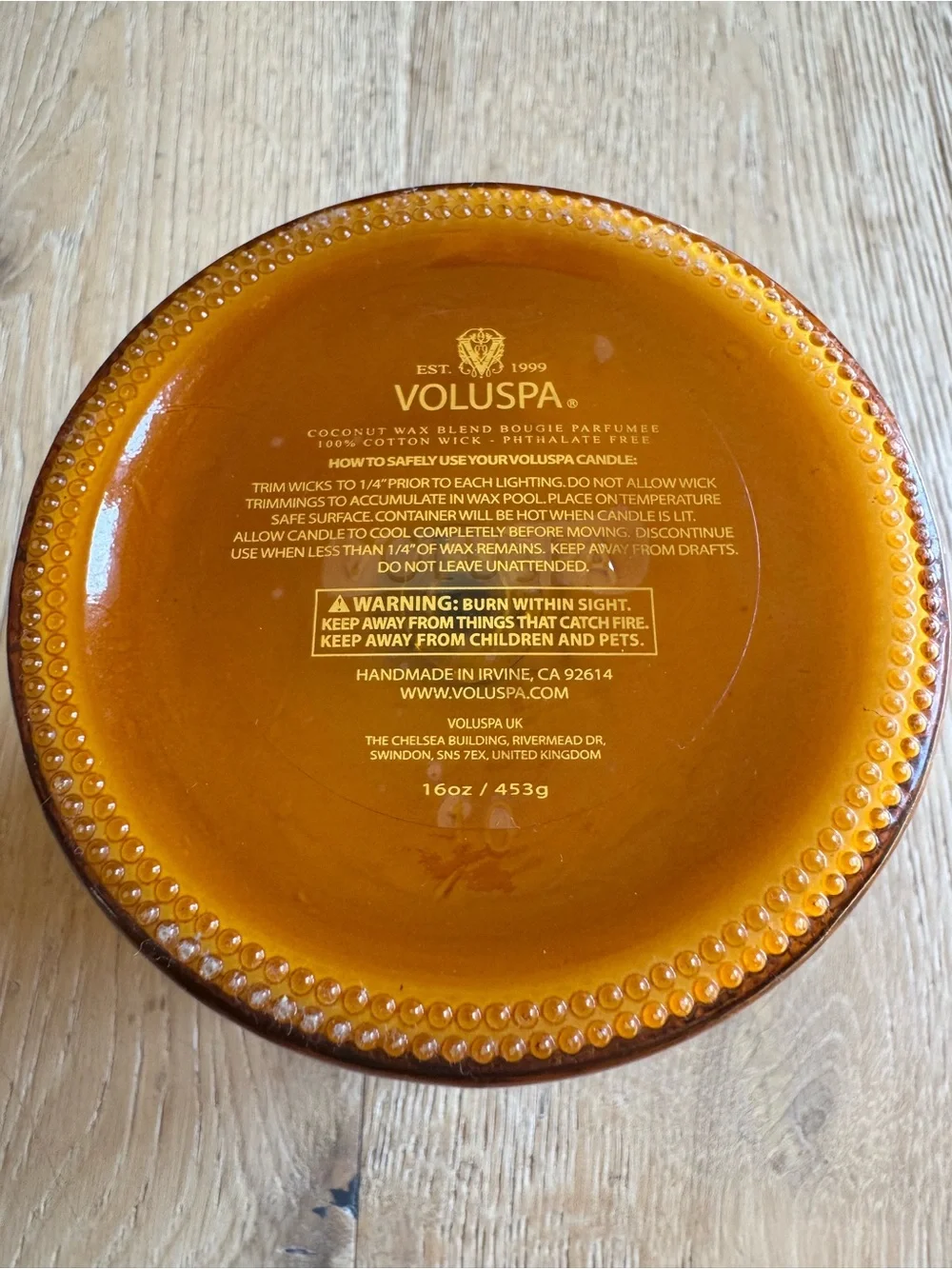 Voluspa used firm