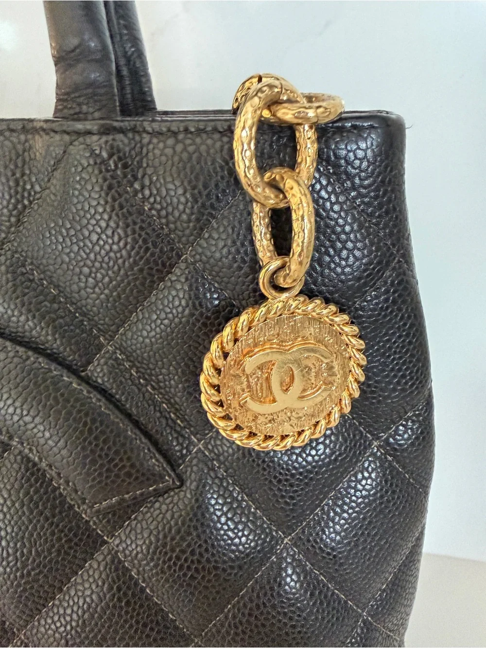 CHANEL medallion tote