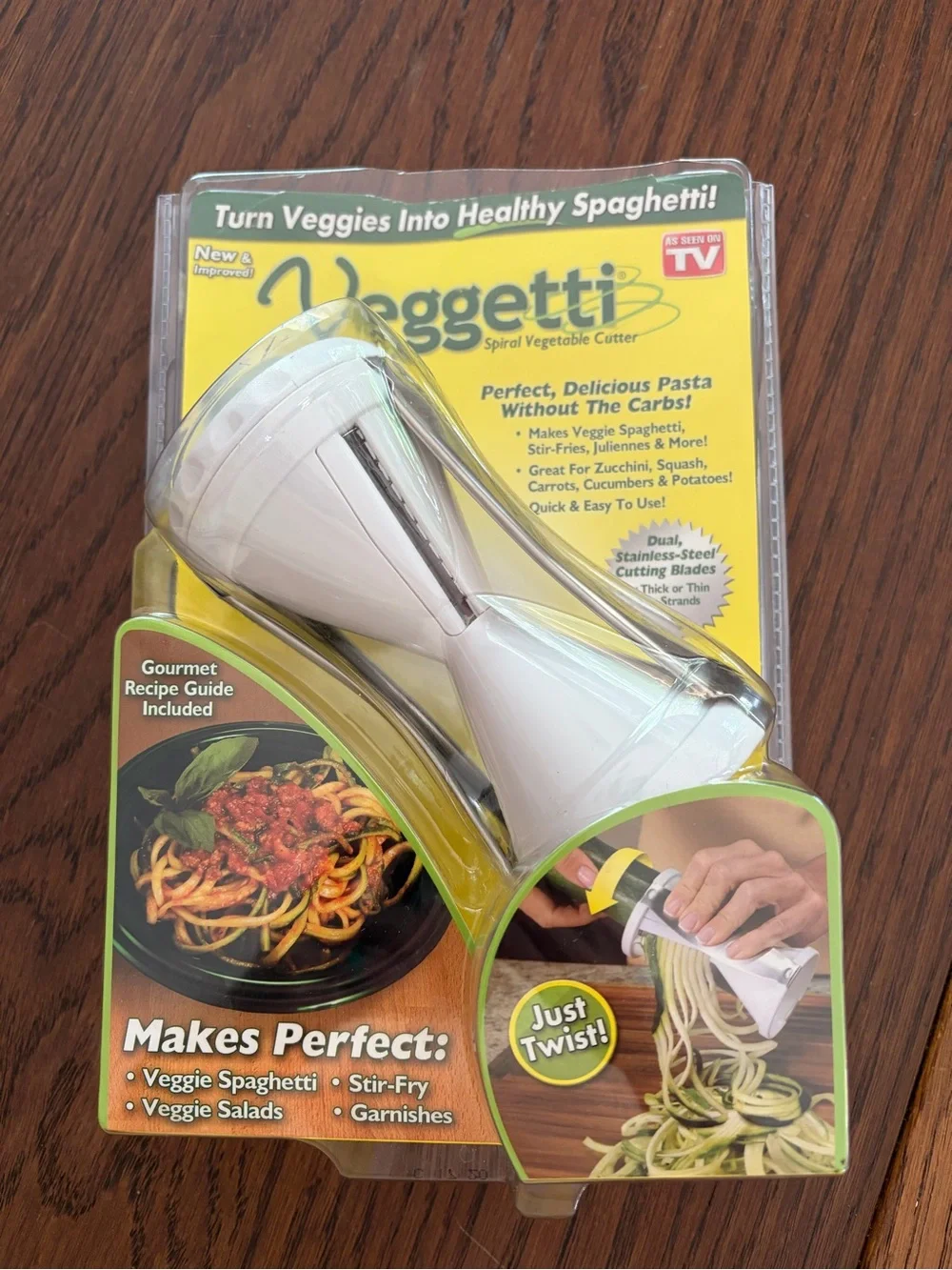 Veggetti Vegetable Spiralizer Handheld As Seen on TV. Kitchen Tool!