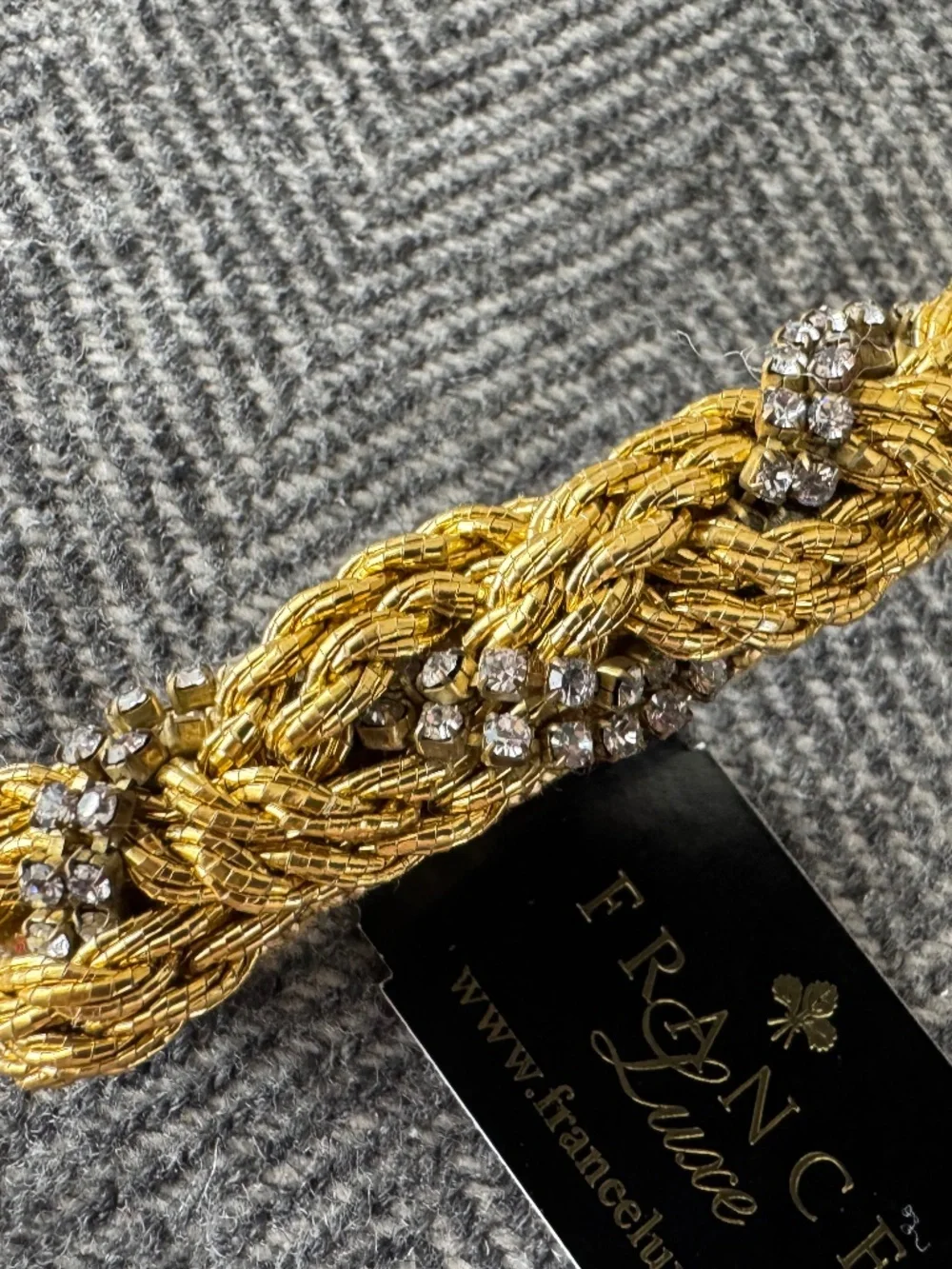 France Luxe nwt stunning