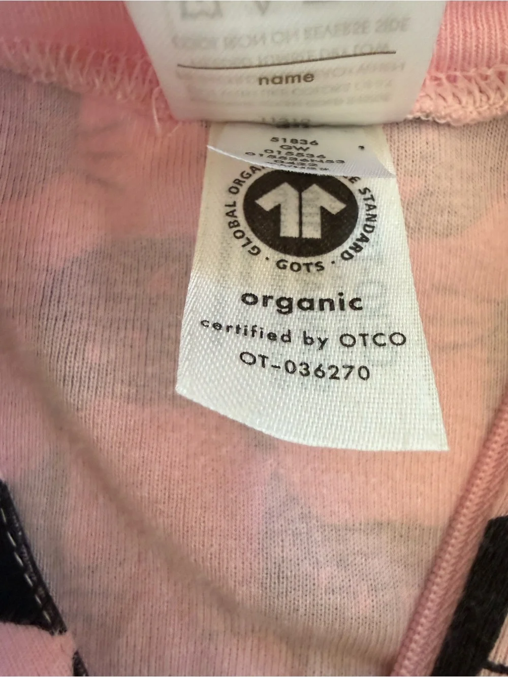 Hanna Andersson organic cotton