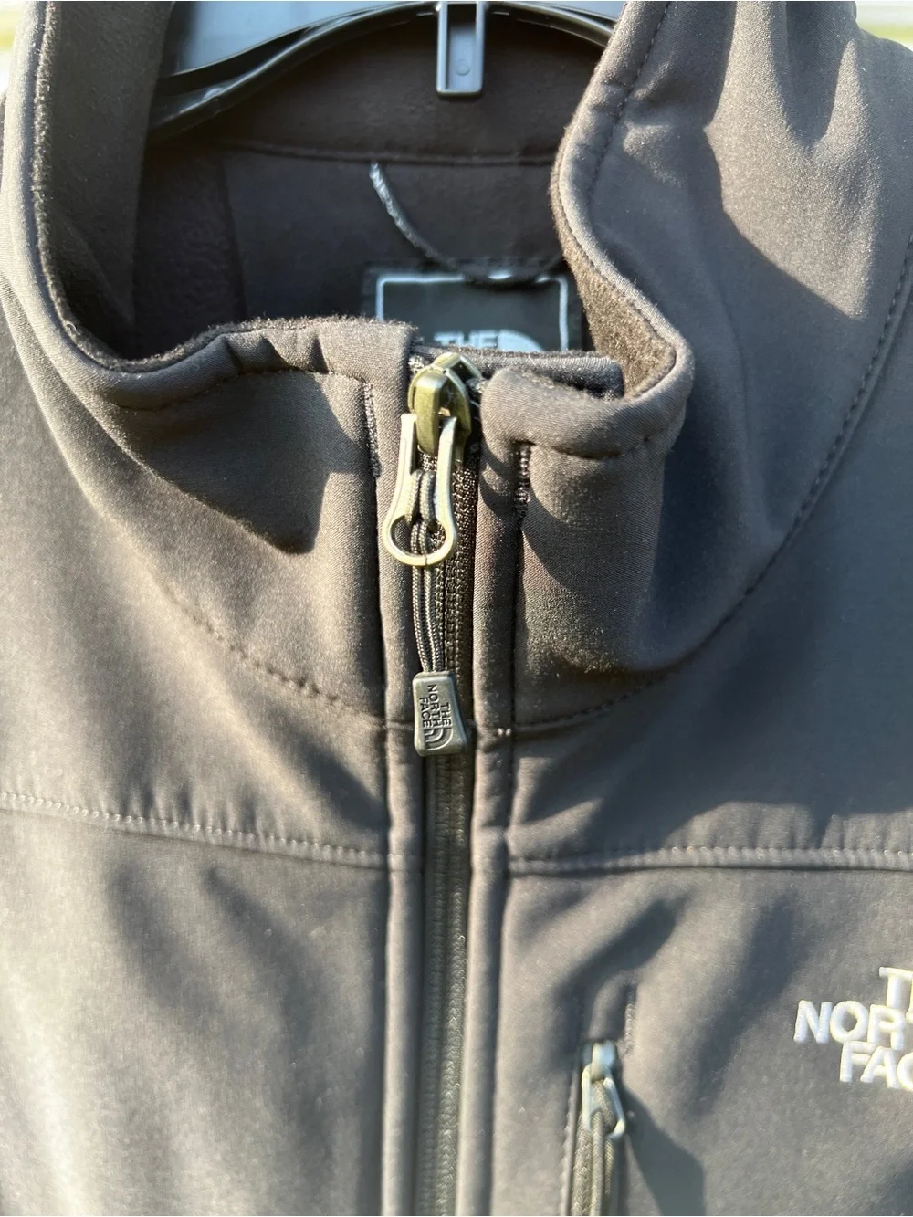 The North Face clean lightly